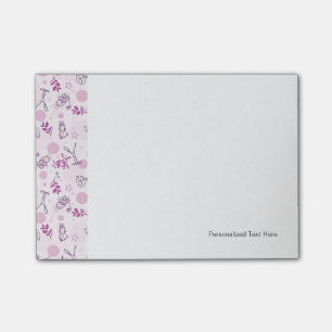 Post-it® motif montrant les animaux vintages de bébé