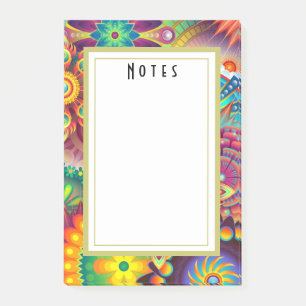 Post-it® Motif multicolore Art Déco