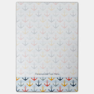Post-it® Motif nautique avec des Ancres
