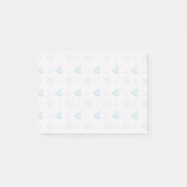 Post-it® Motif nautique d'amusement d'été (Devant)