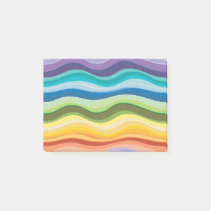 Post-it® Motif Ondulations Multicolores 2