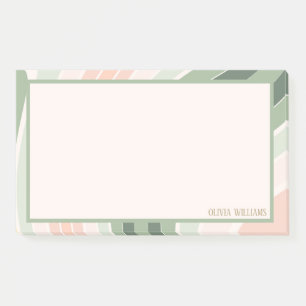 Post-it® Motif ondulé rétro funky