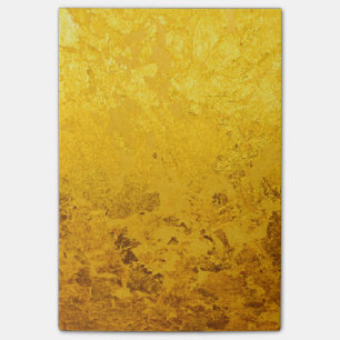 Post-it® motif OR pur / feuille d'or