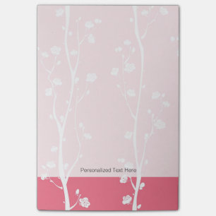 Post-it® Motif oriental de fleur de prune