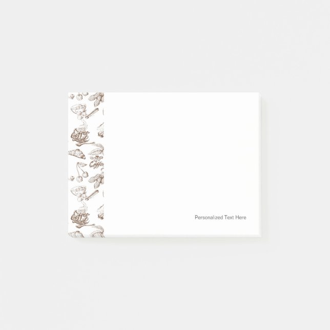 Post-it® motif papier (Devant)