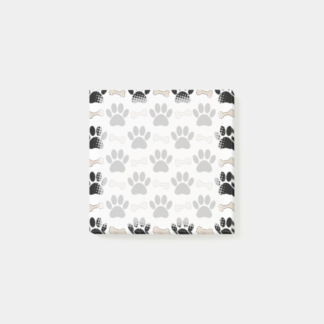 Post-it® Motif Pâtes Et Os (Devant)