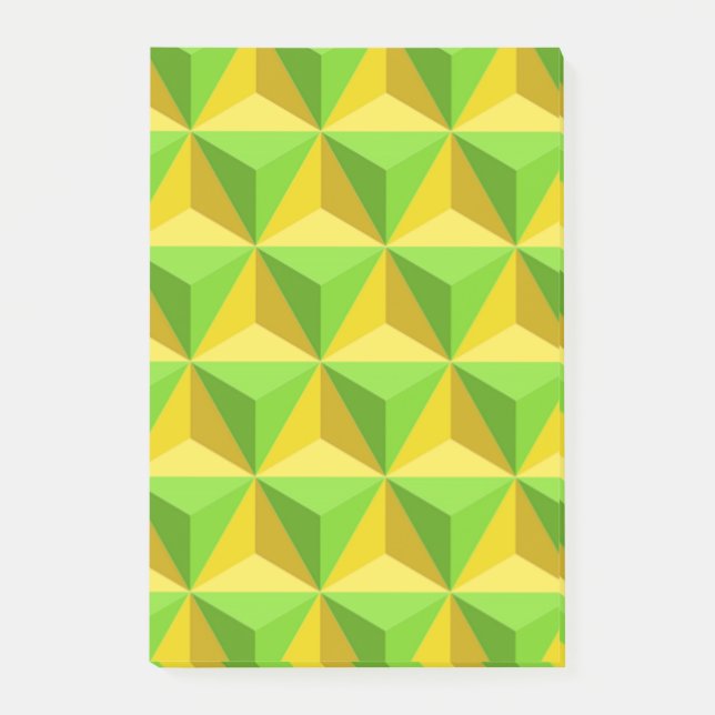Post-it® Motif PYRAMID TRIANGLE (Devant)