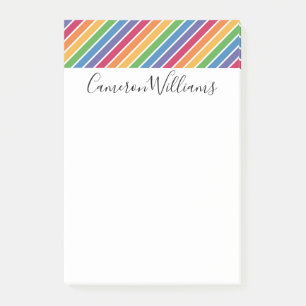Post-it® Motif Rainbow Stripes