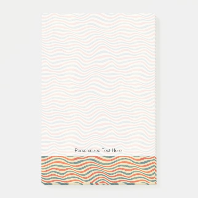 Post-it® motif rayé (Devant)