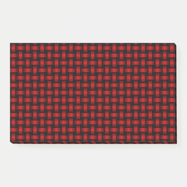 Post-it® Motif Red Black Weaver (Devant)