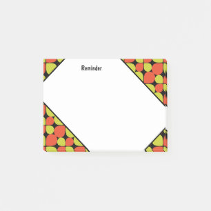 Post-it® Motif rétro Abstrait floral