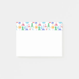 Post-it® Motif scientifique divertissant Beakers and Flaque