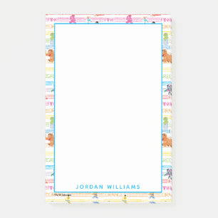 Post-it® Motif Sesame Pals couleur arc-en-ciel