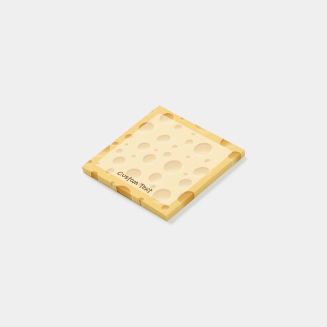 Post-it® Motif suisse au fromage (Incliné)