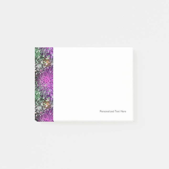 Post-it® Motif tacheté vif (Devant)