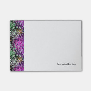 Post-it® Motif tacheté vif