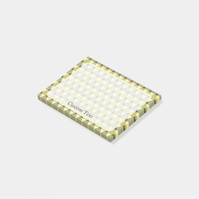 Post-it® Motif triangles (Incliné)