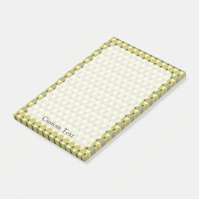 Post-it® Motif triangles (Incliné)