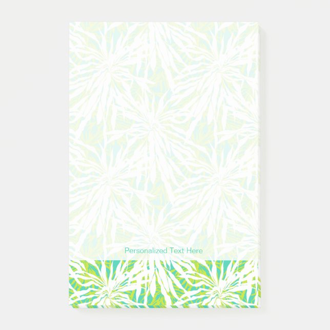 Post-it® Motif tropical de palmettes (Devant)