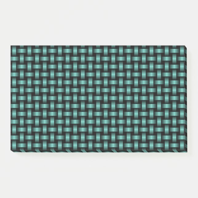 Post-it® Motif turquoise Black Weaver (Devant)