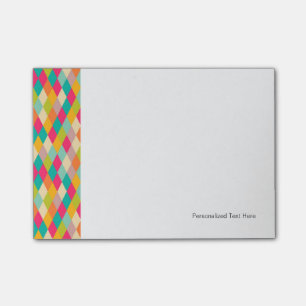 Post-it® motif vintage arlequin