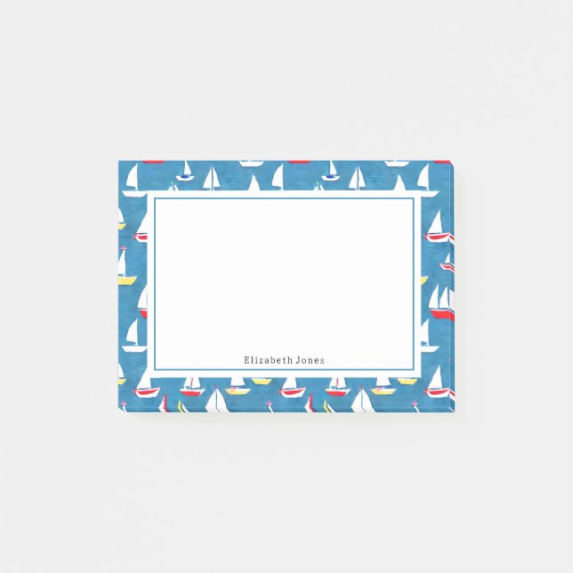 Post-it® Motif voilier (Devant)