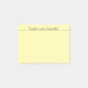Post-it® Mots d'amour Jaune