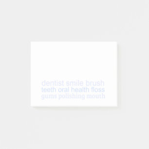 Post-it® Mots Dentaires Pastel
