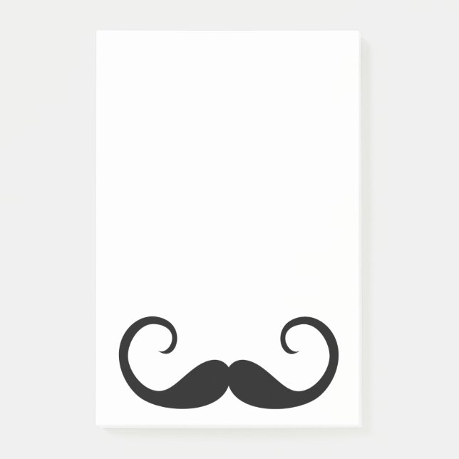 Post-it® Moustache Élégante (Devant)