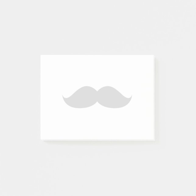 Post-it® Moustache noire mignonne (Devant)