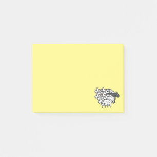 Post-it® Mouton noir