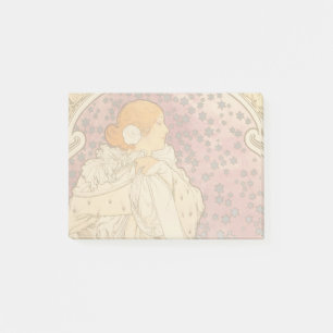 Post-it® Mucha Art nouveau femme beauté