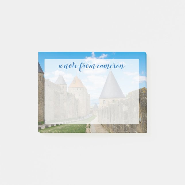 Post-it® Murs médiévaux de Carcassonne (Devant)