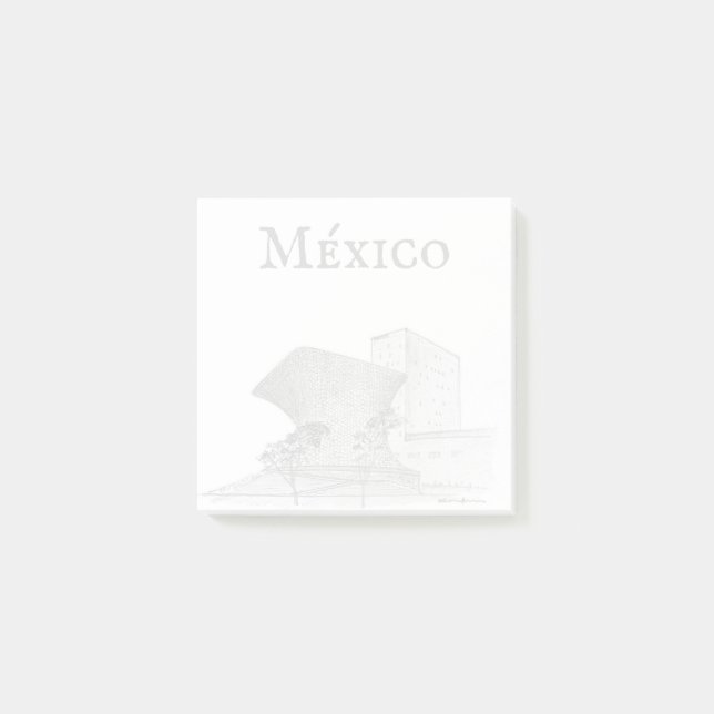 Post-it® Museo Soumaya, Mexico City, Mexique (Devant)