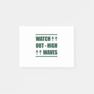 Post-it® Music Watch Out High Waves