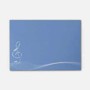 Post-it® musique à ma protection de notes collante