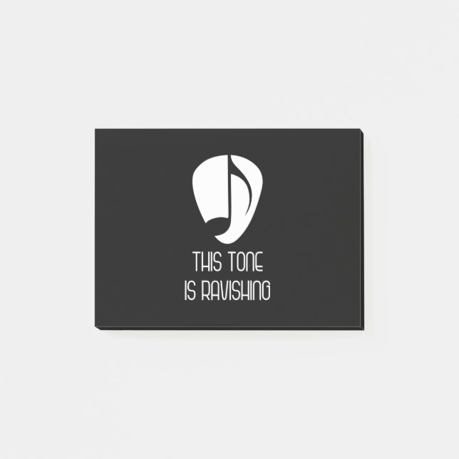 Post-it® Musique Ce Ton Est Ravissant (Devant)
