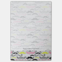 Mustache motif, style rétro