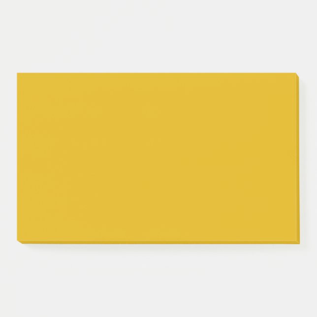 Post-it® Mustard Yellow Solid Color (Devant)
