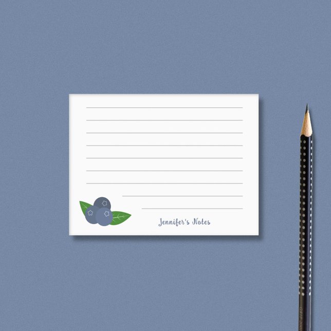 Post-it® Myrtille (Blueberry Post-it Notes)