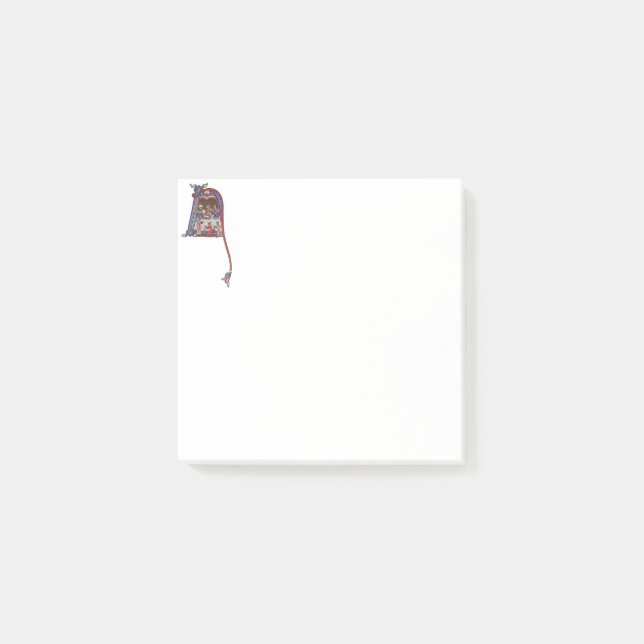 Post-it® N initial éclairé (Devant)