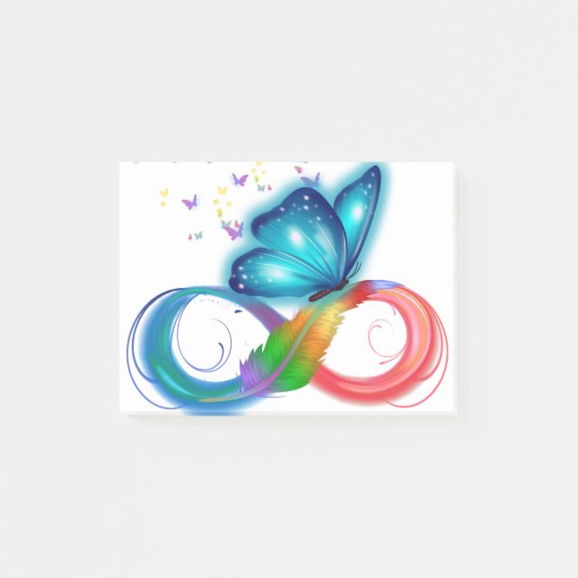 Post-it® N'abandonnez jamais la sensibilisation à la fibros (Devant)