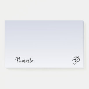 Post-it® Namaste Om Symbole Pale Purple Yoga Studio