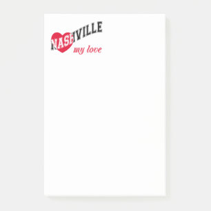 Post-it® Nashville mon amour