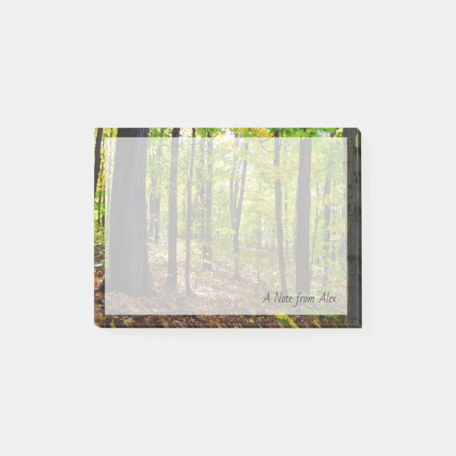 Post-it® Nature canadienne| Forêt vibrante (Devant)
