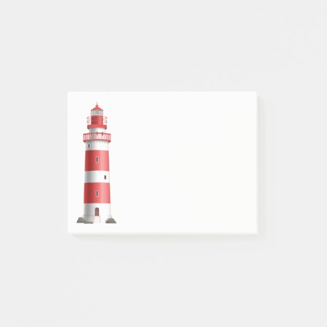 Post-it® Nautical Lighthouse Beach Ocean Sailor (Devant)