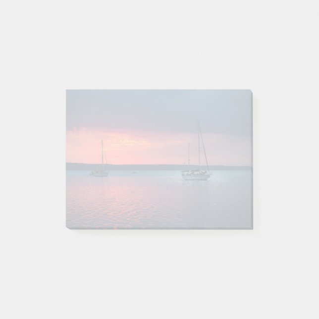 Post-it® Naviguant dans le coucher du soleil | Cienfuego, (Devant)