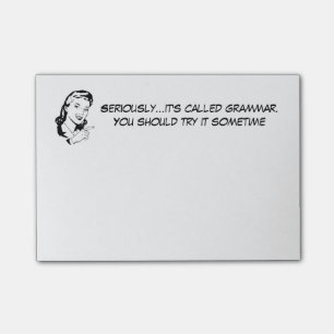 Post-it® Nazi drôle de grammaire