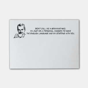 Post-it® Nazi drôle de grammaire