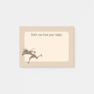 Post-it® Ne fuyez pas vos tâches : Yokai japonais vintage